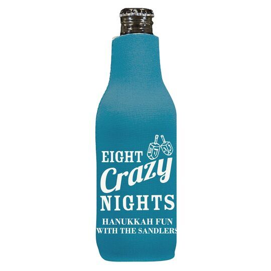 Eight Crazy Nights Bottle Huggers